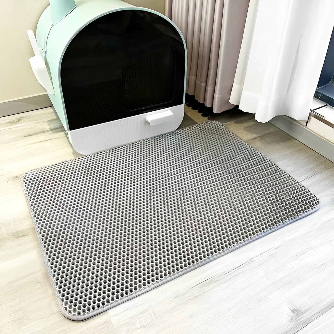 Non Slip Waterproof Cat Litter Mat