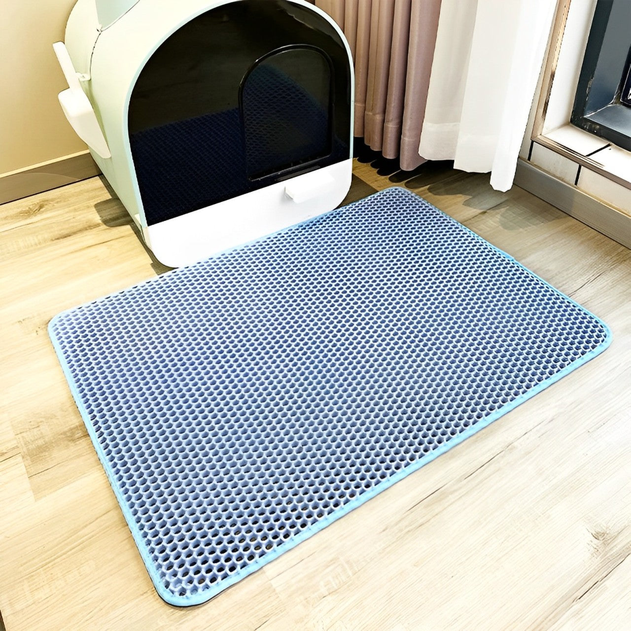 Non Slip Waterproof Cat Litter Mat