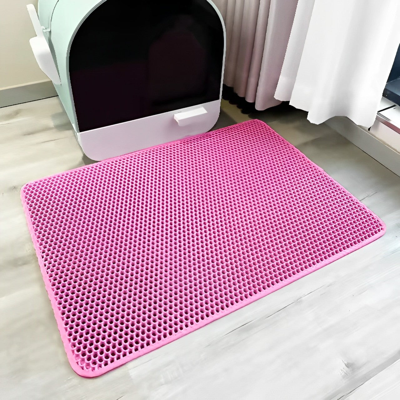 Non Slip Waterproof Cat Litter Mat