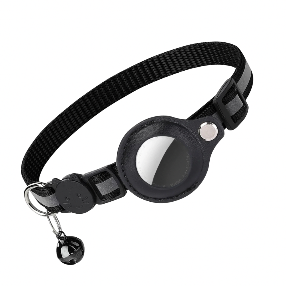 Cat Collar Reflective AirTag Holder