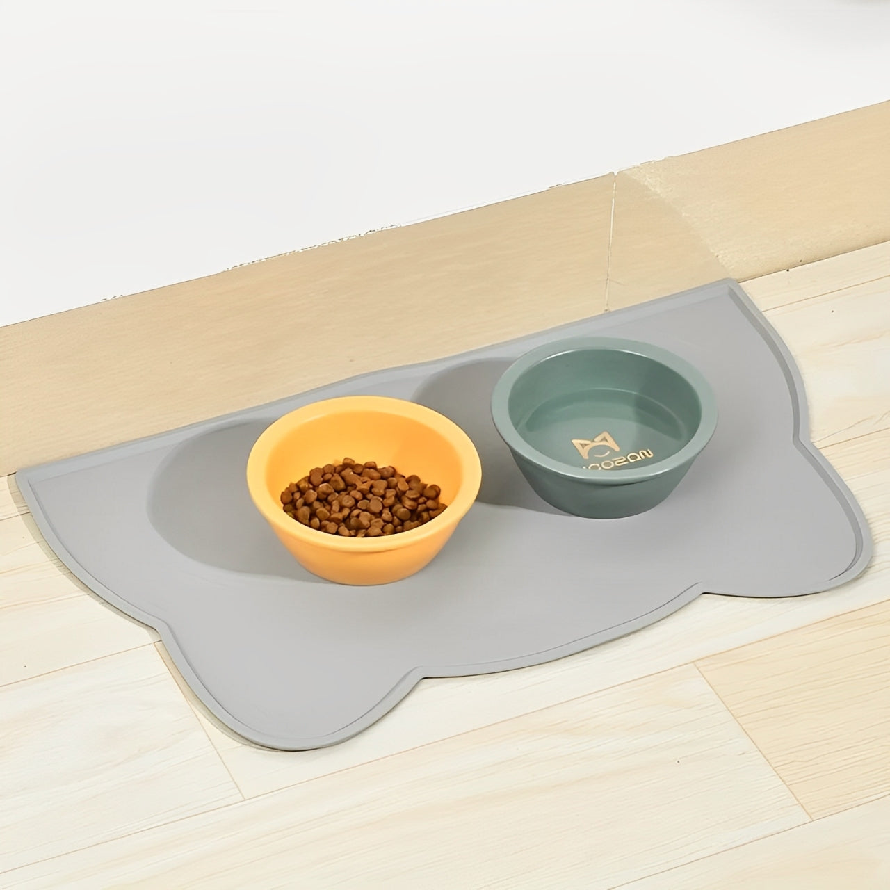 Cat Feeding Silicon Mat Waterproof with Raised Edges