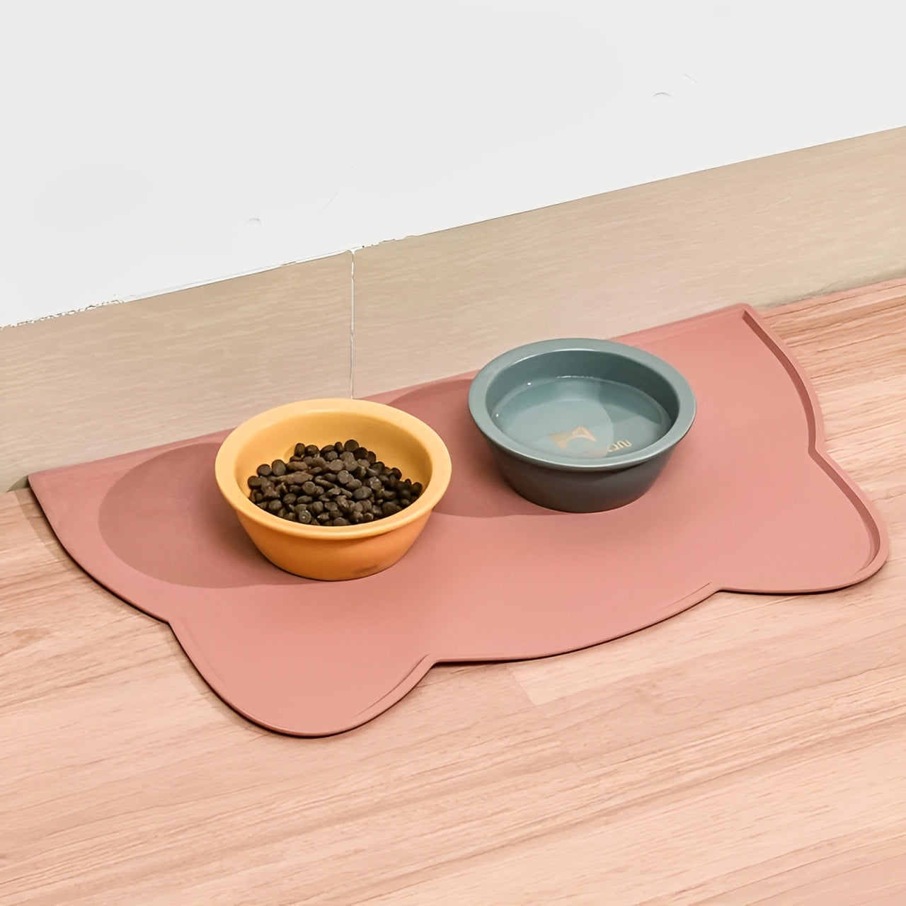 Cat Feeding Silicon Mat Waterproof with Raised Edges