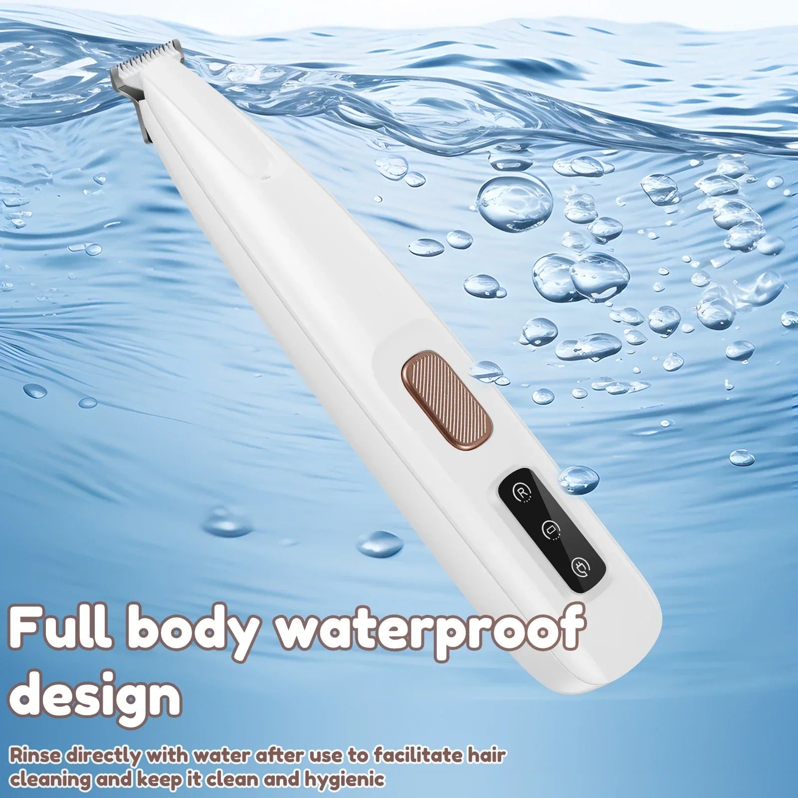 Paw and Hair Trimmer with LED Light Fully Waterproof