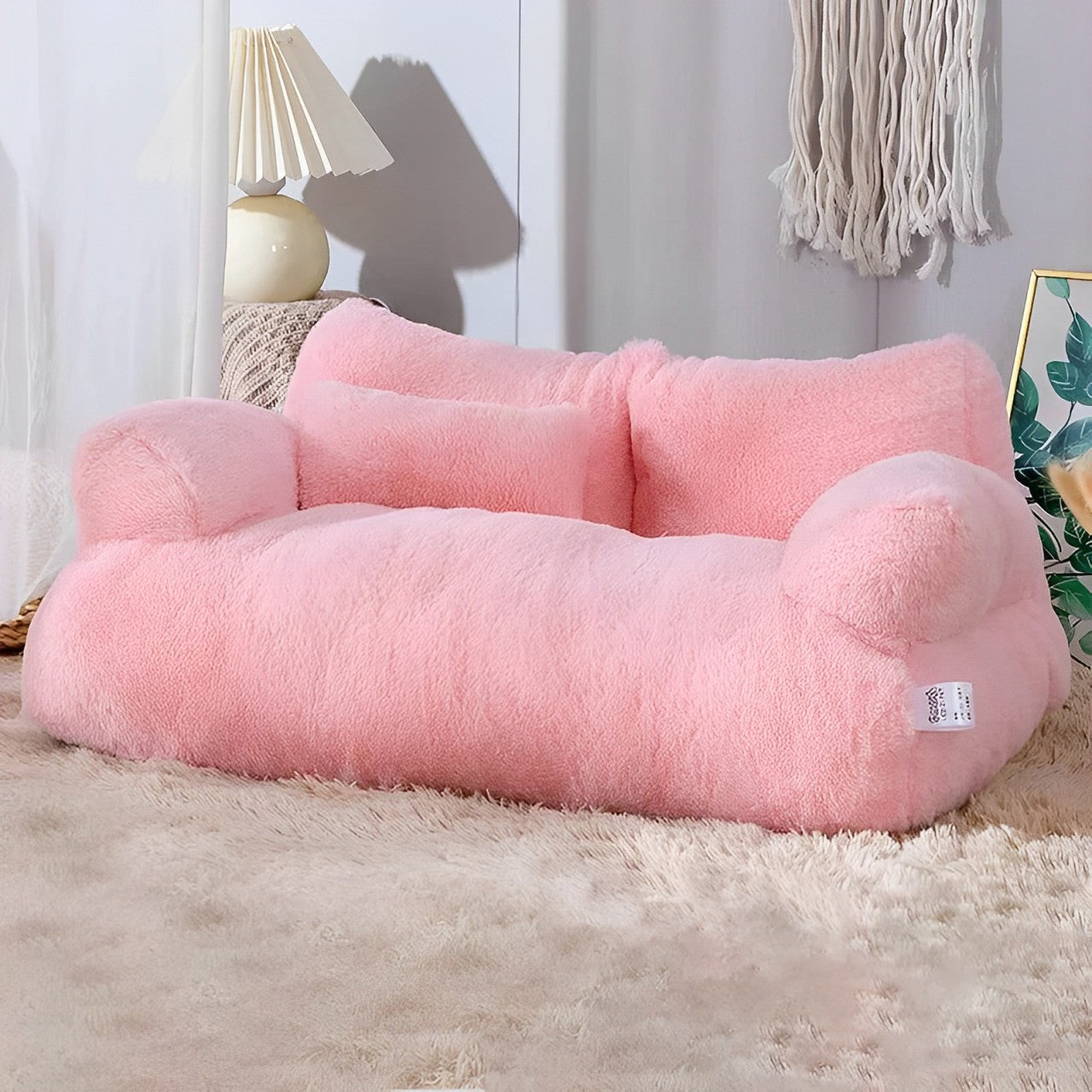 Luxury Cat Bed - Plush Sofa